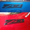 2019-2023 New Z71 Emblem Badges for Silverado 2PCS (Matte Black)