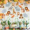 Jungle Safari Animal Party Decorations, 48 Hanging Spiral Streamers, Zoo