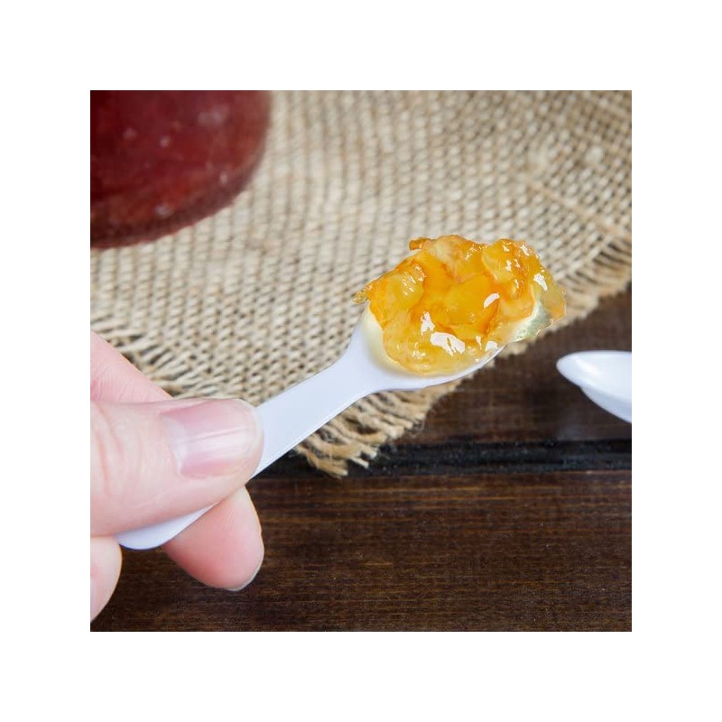 Oasis Supply, 3" White Plastic Tasting Spoons (3000)