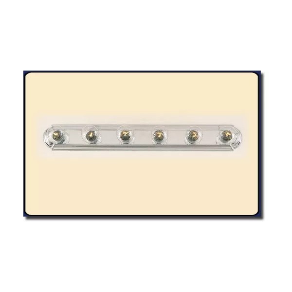 SAVANT NIB 8LT VANITY BAR LIGHT RACE TRACK 48" 8
