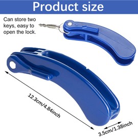 Xrten Key Turner,Key Aid Turner for Arthritis,Easier to Grip and Turn Keys,Arthritis Tool for Holding Key Organizer Foldable Keywing Key Turner