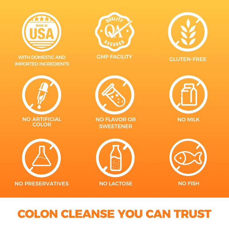 Vitamin World Colon Cleanse - 240 Capsules, Gut Detox with