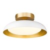 kudos Flush Mount Ceiling Light, 12-inch LED Ceiling Light Fixture,