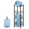 smusei 5 Gallon Water Bottle Holder 4 Tier Water Cooler