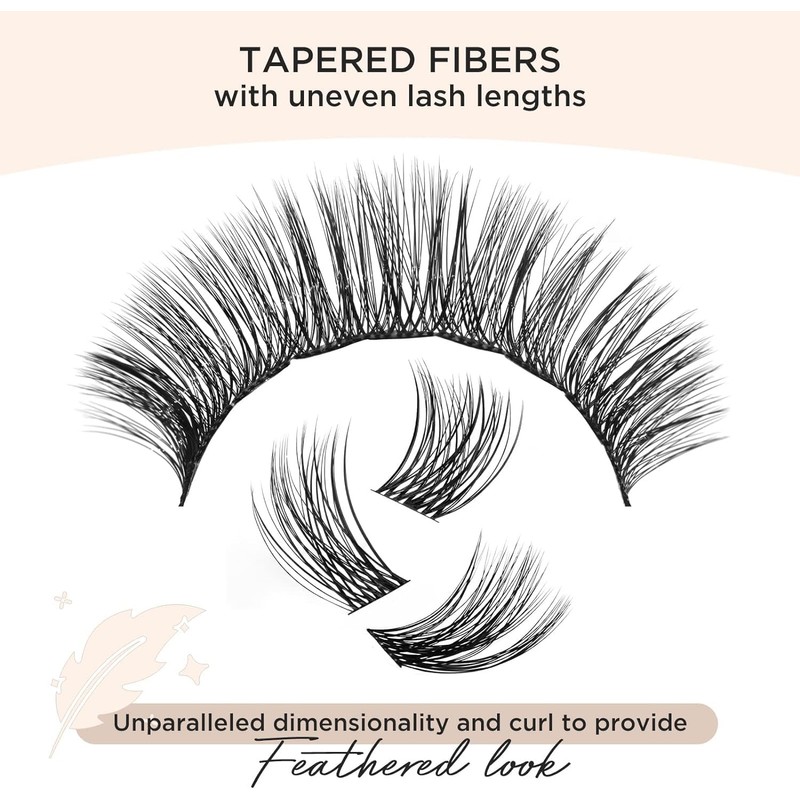 LASHVIEW LASHVIEW Lash Clusters 144 Pcs Cluster Lashes DIY Cluster