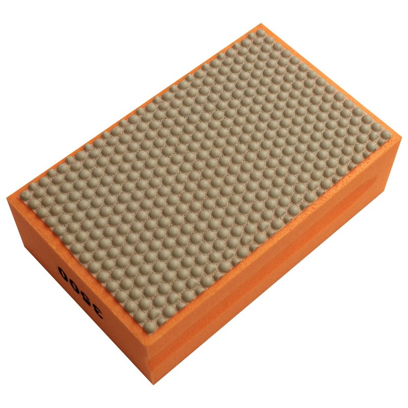 Z-LION 7 PCS Diamond Hand Polishing Pads Sanding Blocks Foam