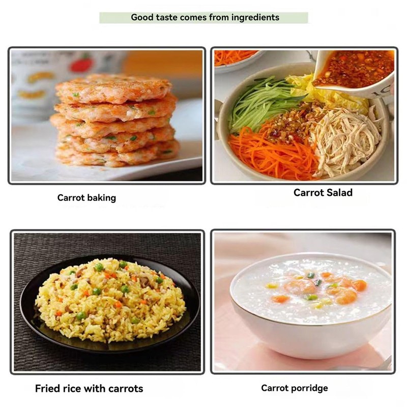 Diced carrots 250g/8.81OZ,Dehydrated Carrot Cubes Carrot,dried vegetables.