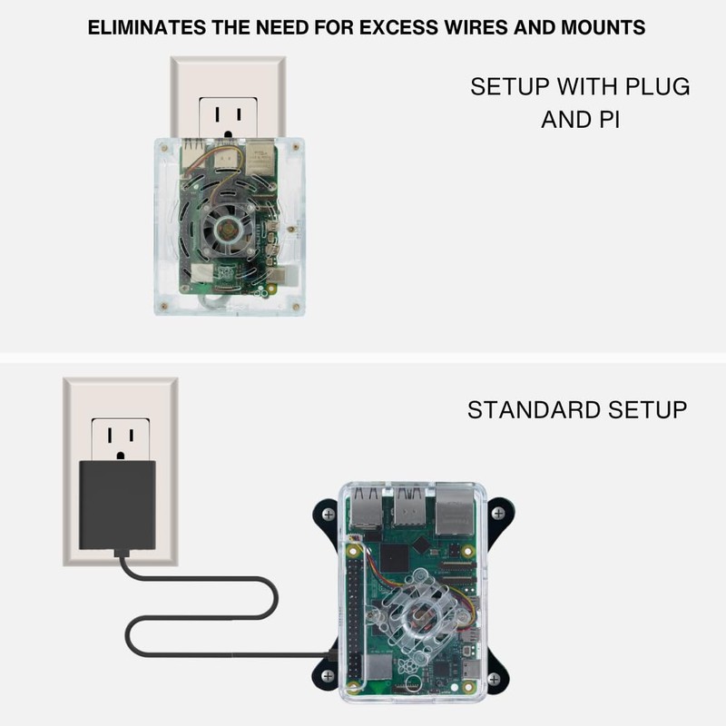 Vilros Raspberry Pi Plug 'n' Pi- A Raspberry Pi Case