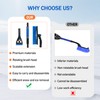 DIFFWELY 32'' Snow Brush and Ice Scraper for Car Windshield,
