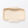 Muji 23089999 Cotton Canvas Soft Box with Handle, Slim, Small,