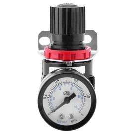 AR2000 Air Pressure Regulator Pressure Regulator with Gauge Air Source Gas Treatment Device