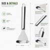 Stainless Steel Corn Peeler for Fast Kernel Removal – Serrated