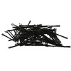 HAARallerliebst Hair Clips (50 Pieces | Black | 5 cm)
