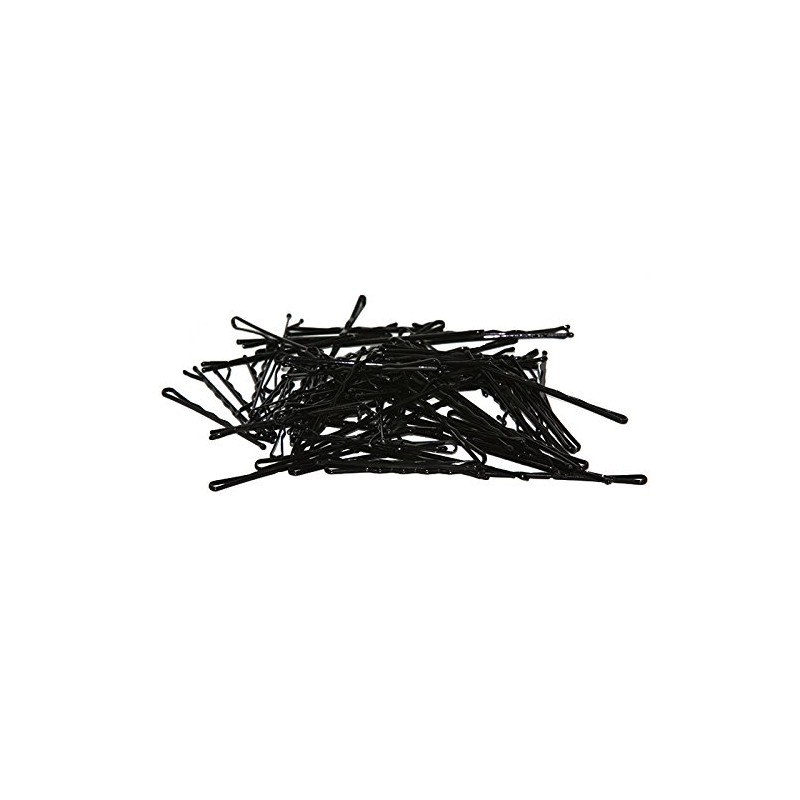 HAARallerliebst Hair Clips (50 Pieces | Black | 5 cm)