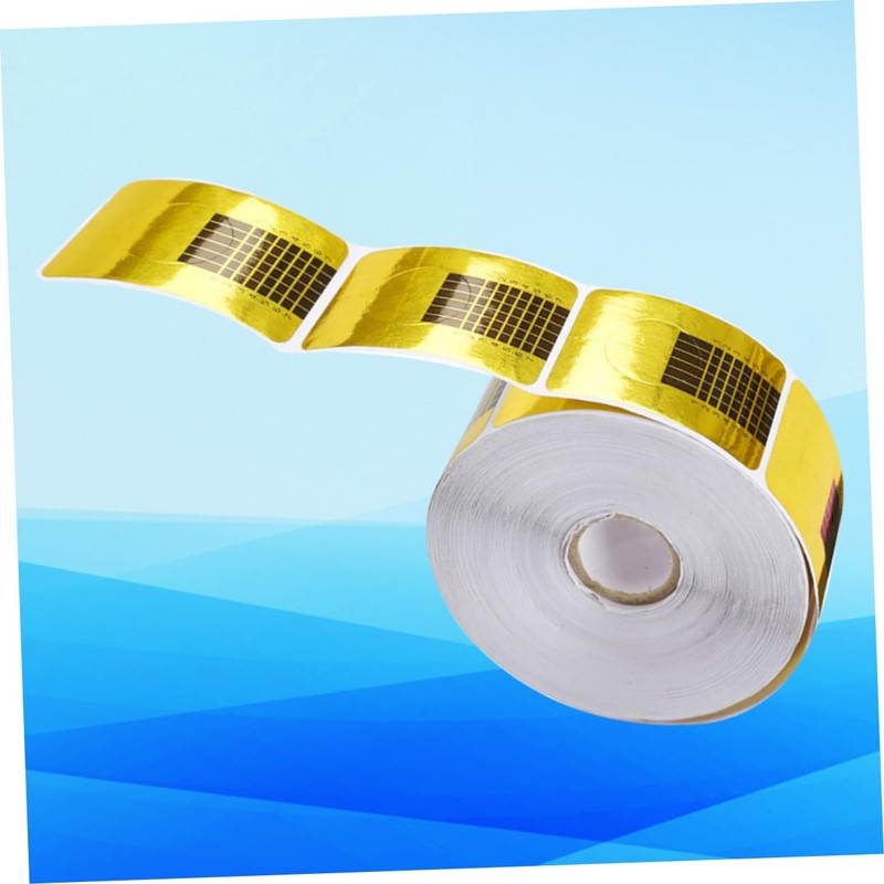 minkissy Nail Art Guide Stickers Square Nail Tips Manicure Extension