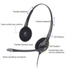 VoiceJoy Office Headset with Noise Cancellation Microphone and Quick Disconnect