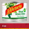 La Victoria Fire Roasted Diced Green Chiles Mild, 4 Ounce