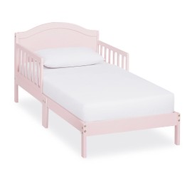 Dream On Me Sydney Toddler Bed in Blush Pink, Greenguard Gold Certified 53x29x28 Inch (Pack of 1)