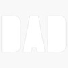 Dad Dinosaur Funny Daddy Dinosaur Sticker Decal Size 5"