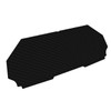 Black Rubber All Weather Honeycomb Hex Front Trunk Mat 1