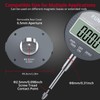 XUNTOP Digital Dial Indicator 1inch/0.0005inch LCD Display Electronic Dial Test