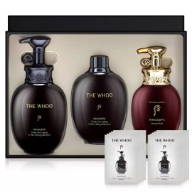 The History Of Whoo 더후 후스파 스칼프 안티에이징 앤 헤어 리프팅 샴푸 기획세트 탈모 완화 두피 헤어 볼륨 선물세트 After Use Fousse Scalp Anti-Aging & Hair Lifting Shampoo Set Hair Loss Relief Dandruff Hair Volume Gift Set
