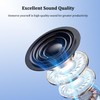 Wired USB Earbuds with Boom Mic, Single-Side USB Headphones with