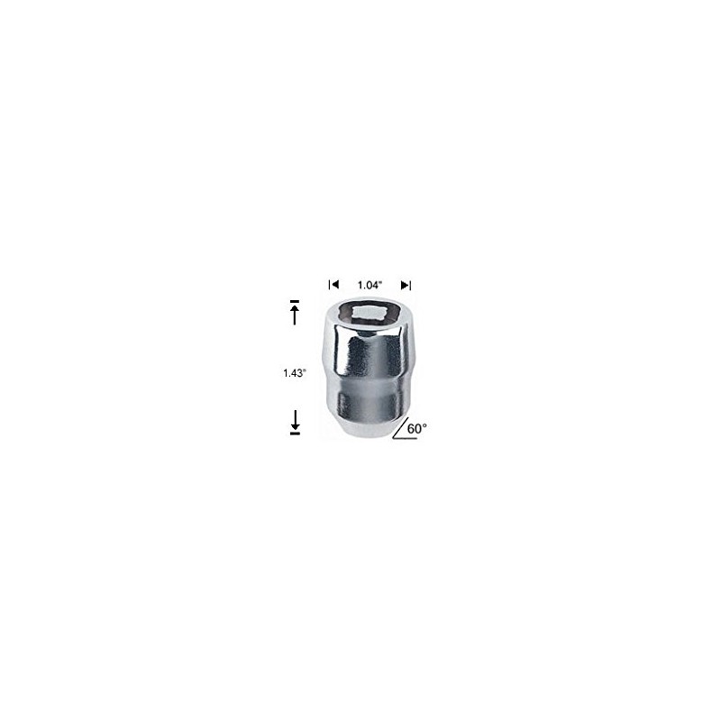 AVN Motorsports (4) 14x1.5 Acorn Wheel Locks W/ (1) Puzzle