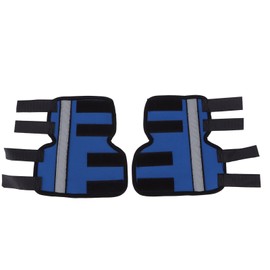 1 Pair Supportive Dog Leg Braces ReflectiveDesigned Dog Front Leg Protector for Injury/Sprains/Instability/Anthritis(HJ30 Blue S)