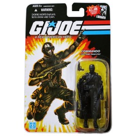 G.I. Joe 25th Anniversary Comic Series Cardback: Snake Eyes (Commando) 3.75 Inch Action Figure