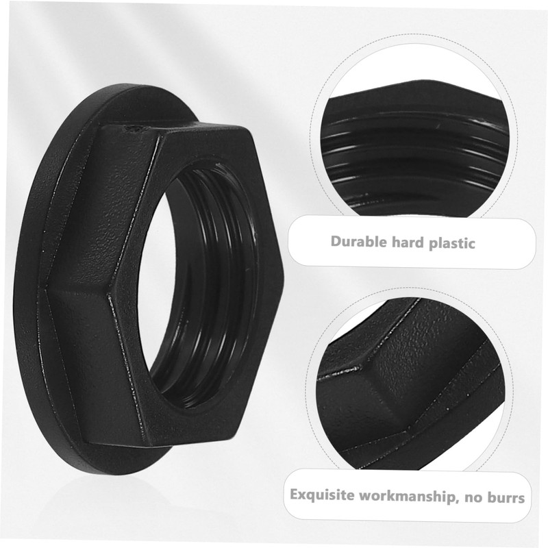 Tofficu UK Jack Nut for Cliff S Black Durable Hard