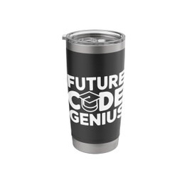 Coding for Kids Fun Programming and Robotics Designs Stainless Steel Insulated Tumbler