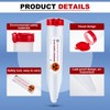 Fabbay 12 Pcs Travel Sharps Container Disposal Transportable Sharps with