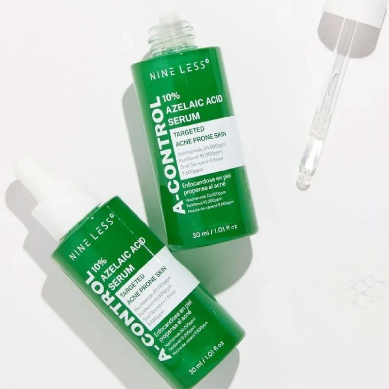 Nineless Sérum Facial Ácido Azelaico 10% Controla Imperfecciones y Brillo