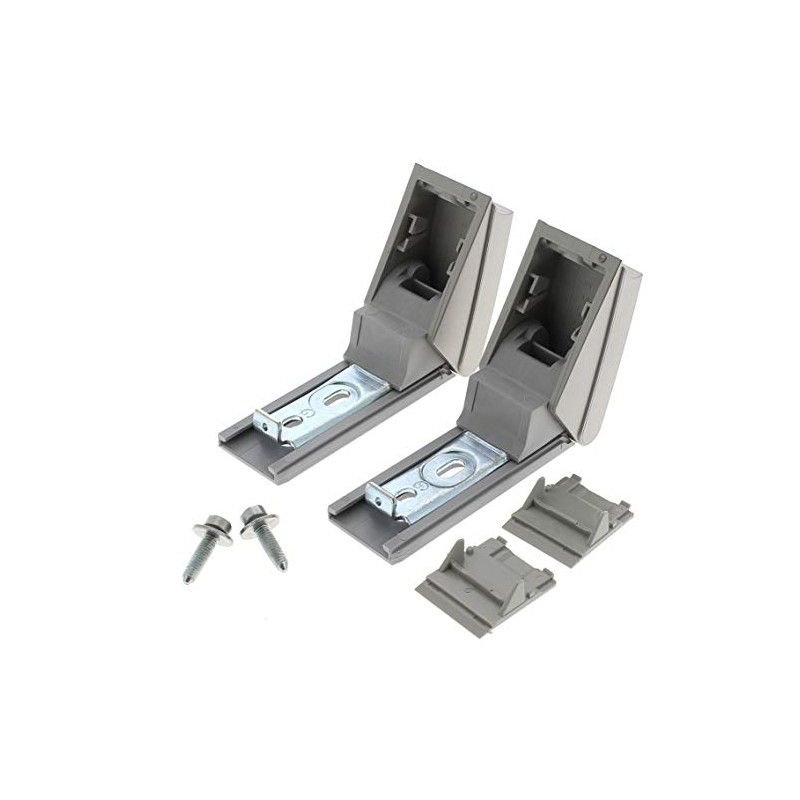 ORIGINAL Door handle Repair Set Door Handle silver Fridge Freezer