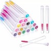 Diamond 50-piece Reusable Brush Tube Eyelash Replacement Dustproof Sparkling Makeup / 다이아몬드 50PC 재사용 가능한 브러쉬 튜브 속눈썹 교체 방진 스파클링 메이크업