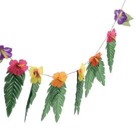 Fun Express Garland W/Large Leaves - Home Decor - Floral - Garlands & Swags - VBS Vacation Bible School Supplies/Decor - 1 Piece
