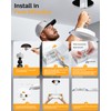 Adetu 4 Inch Anti-Glare LED Downlight,Dimmable Ceiling Light with 5CCT