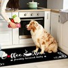 Coffee Themed Kitchen Mats for Floor, Non Slip Cushioned Kitchen