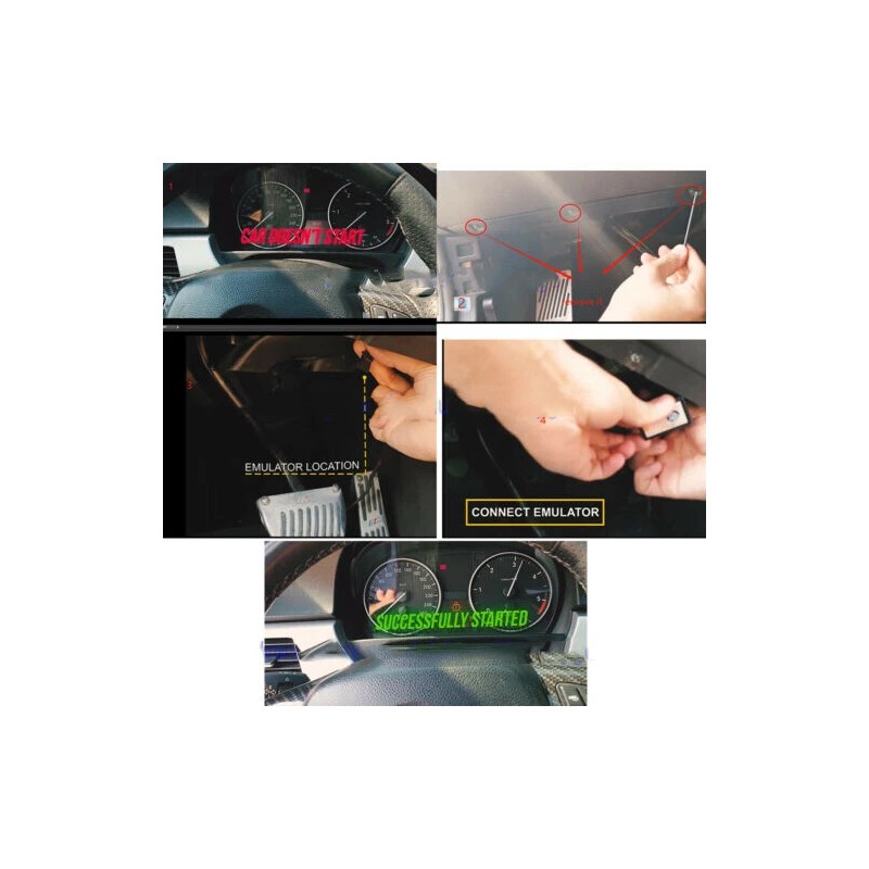 KeyMaster Plug and Start ELV ESL Steering Lock Emulator for