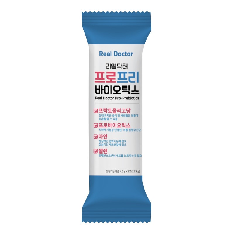 Real Doctor Pro-Prebiotics Whole Family Lactobacillus Lactobacillus Gasseri Zinc Selenium