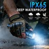 UniqueFire 501F Small Tactical Flashlight with Holster, 5 Modes Mini