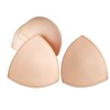 WMugthome 3 Pairs Sewn Bra Pads Push Up of Triangle