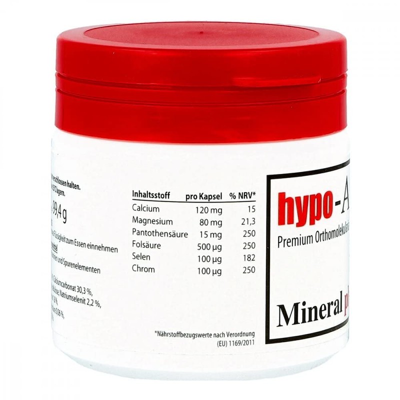 Hypo a mineral Plus Capsules Pack of 100 Capsules