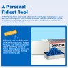 DYRDM 1000+ Original Ferrite Putty Blue, Fidget Toy Ferrite Stones