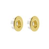 2 Pack Sink Overflow Ring Brushed Gold Bathroom Vanity Sink