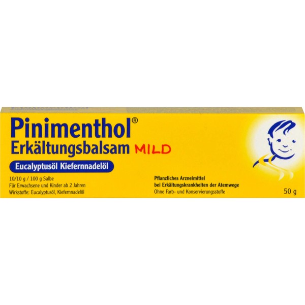 Pinimenthol Erkältungsbalsam mild, 50 g Ointment