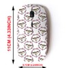 2.4G Wireless Mouse with Cute Pattern Design for All Laptops