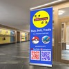 JUST 4 SIGNS Retractable Banner Stand Roll Up Banner Stand