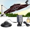 Outdoor Solar Umbrella Lights IP65 Waterproof Timed Function Brightness Adjustable